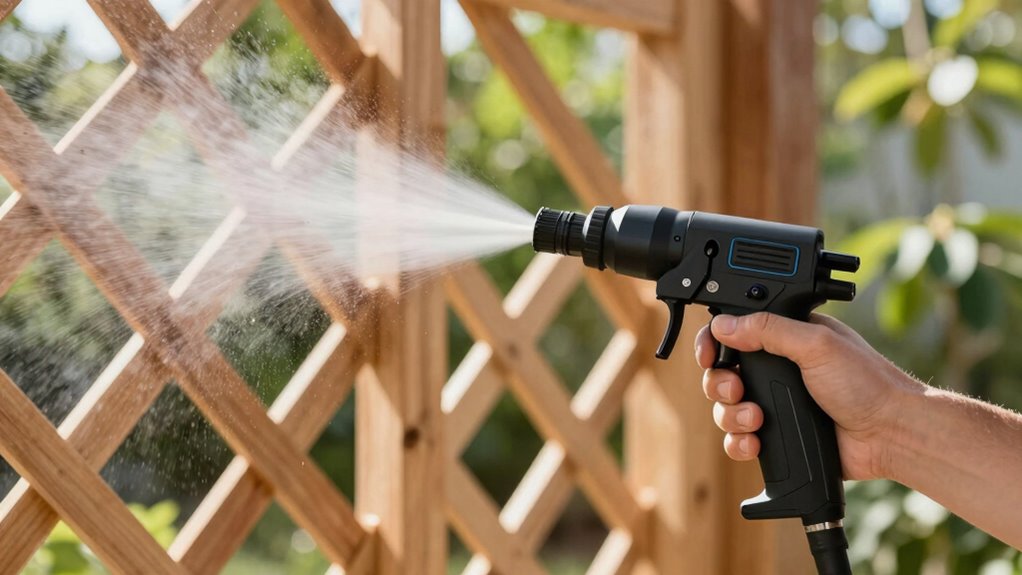 spray pattern and nozzle