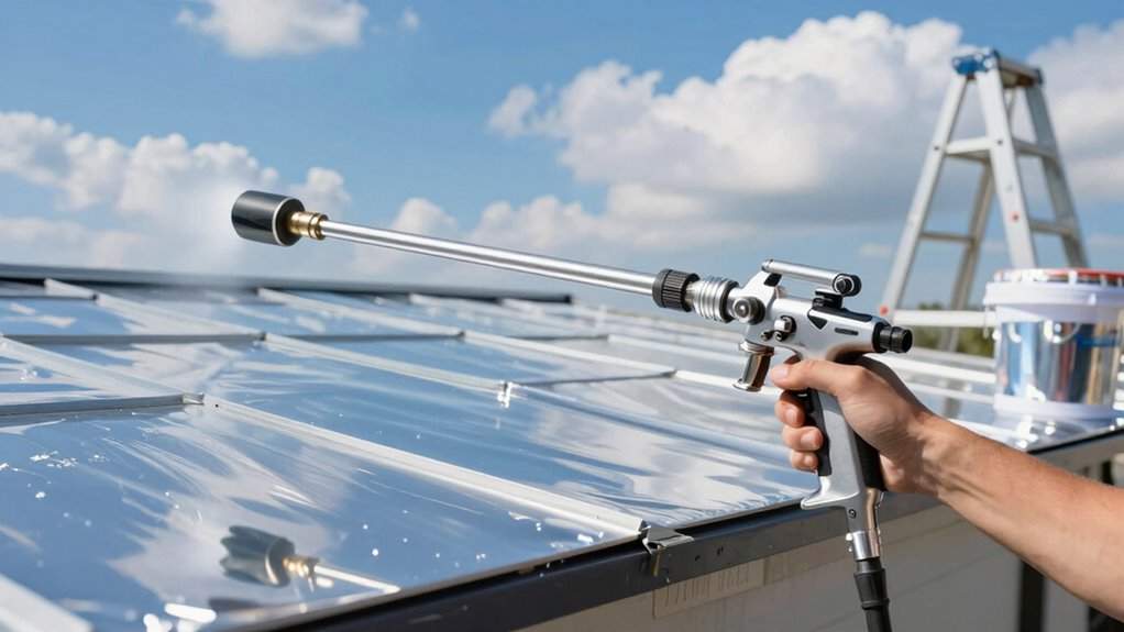 sprayer features and cleanup