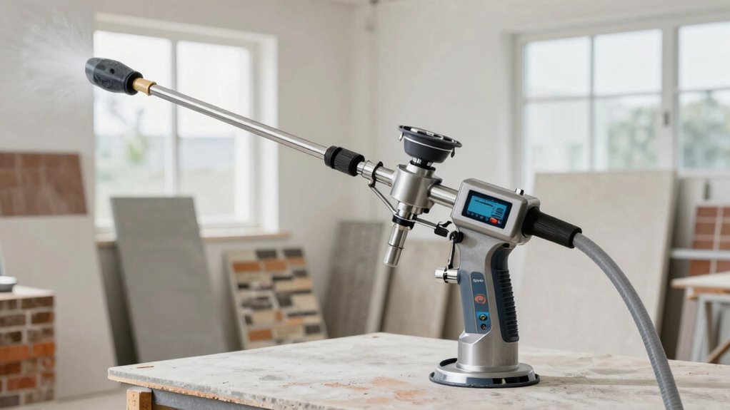 sprayer features for masonry