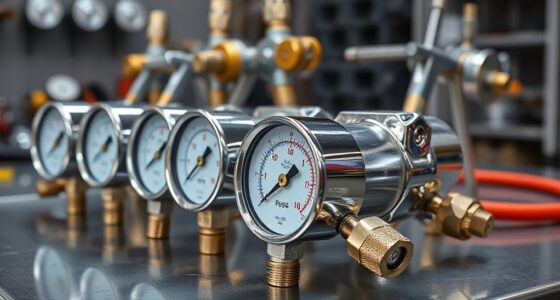 top airless sprayer gauges