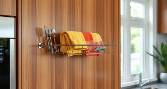 top cabinet door drying racks