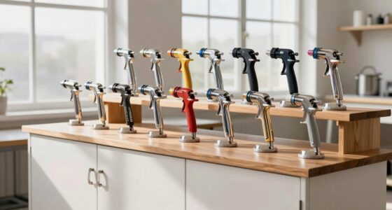 top cabinet spray tips