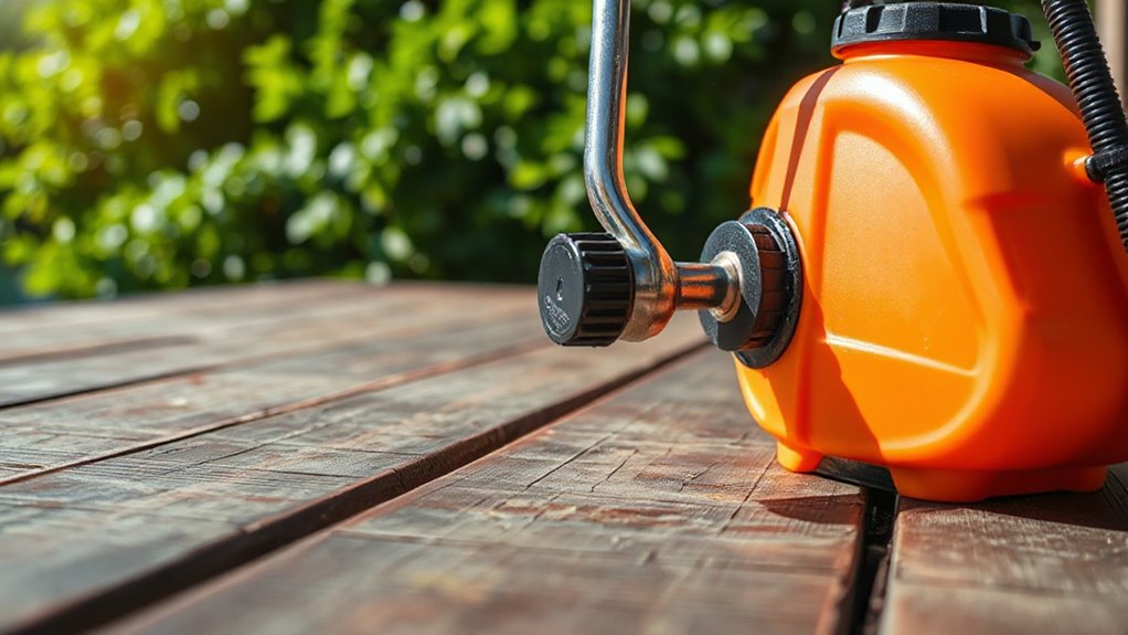 top deck cleaning sprayers