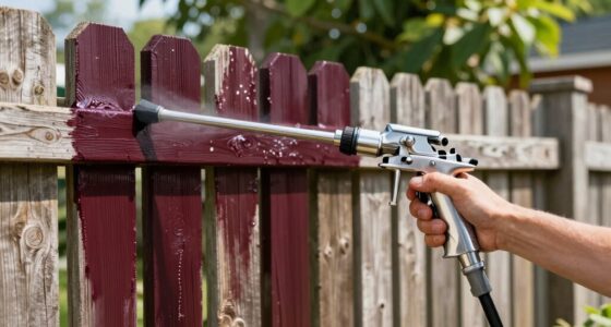 top fence stain sprayers