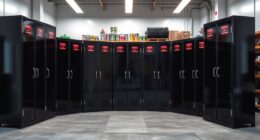 top fire safe paint storage