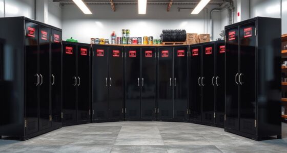 top fire safe paint storage