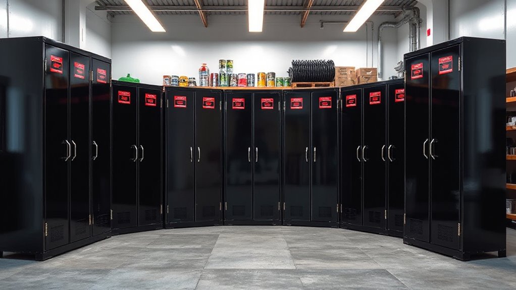 top fire safe paint storage