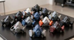 top half mask respirators