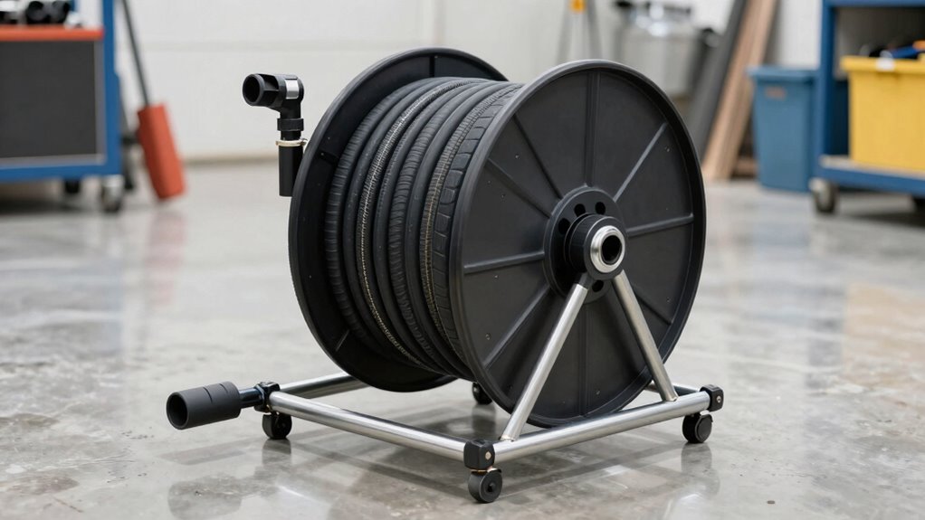 top heavy duty hose reels