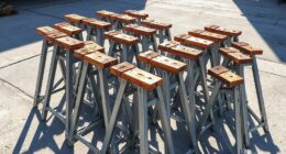 top heavy duty sawhorses