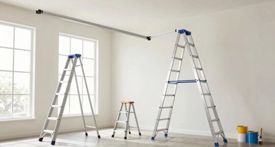 top multi position painting ladders