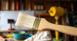 top professional angled sash brushes