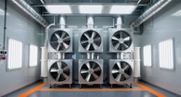 top spray booth fan kits