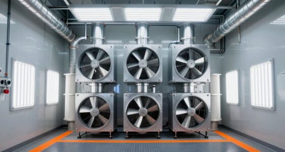 top spray booth fan kits