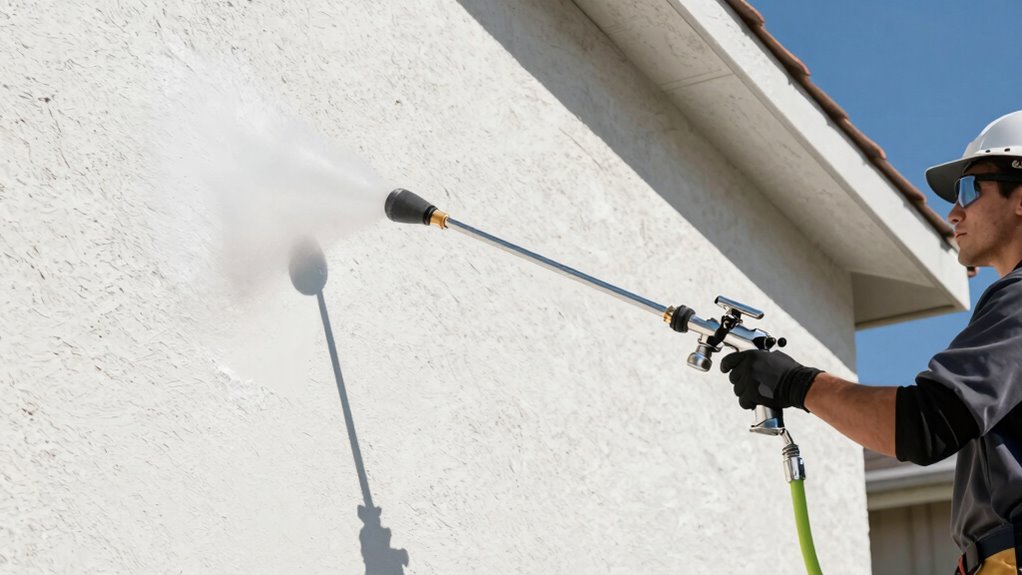 top stucco spray equipment