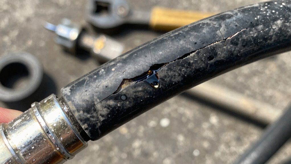 airless hose leak causes