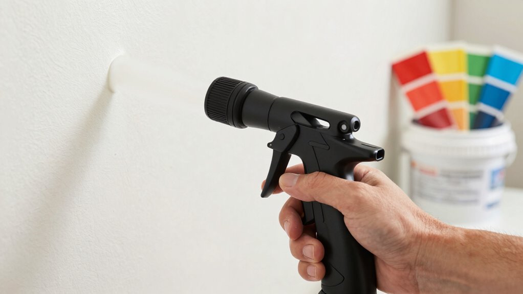 choose sprayer for unthinned latex