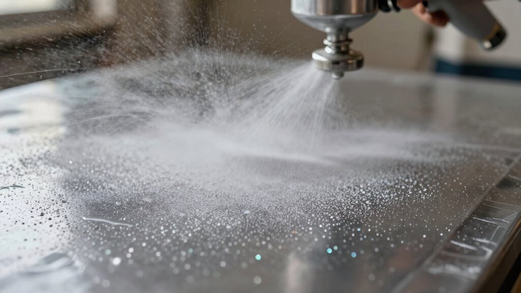controlling spray for precision