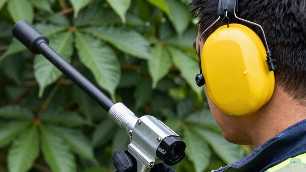 ear protection for spraying