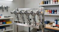 efficient cabinet spray system