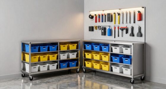 efficient cart organization methods