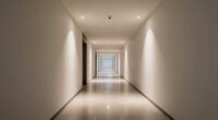 efficient long hallway painting