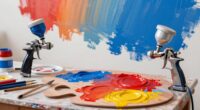 efficient multi color color changes
