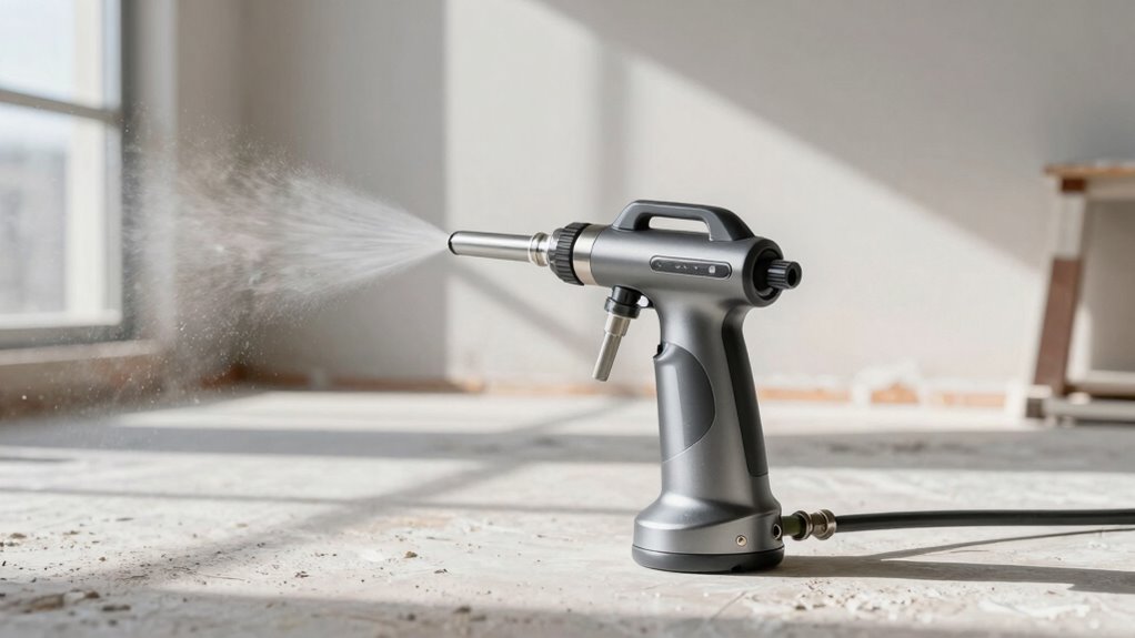 efficient portable quiet spraying