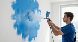 efficient spray painting sequence