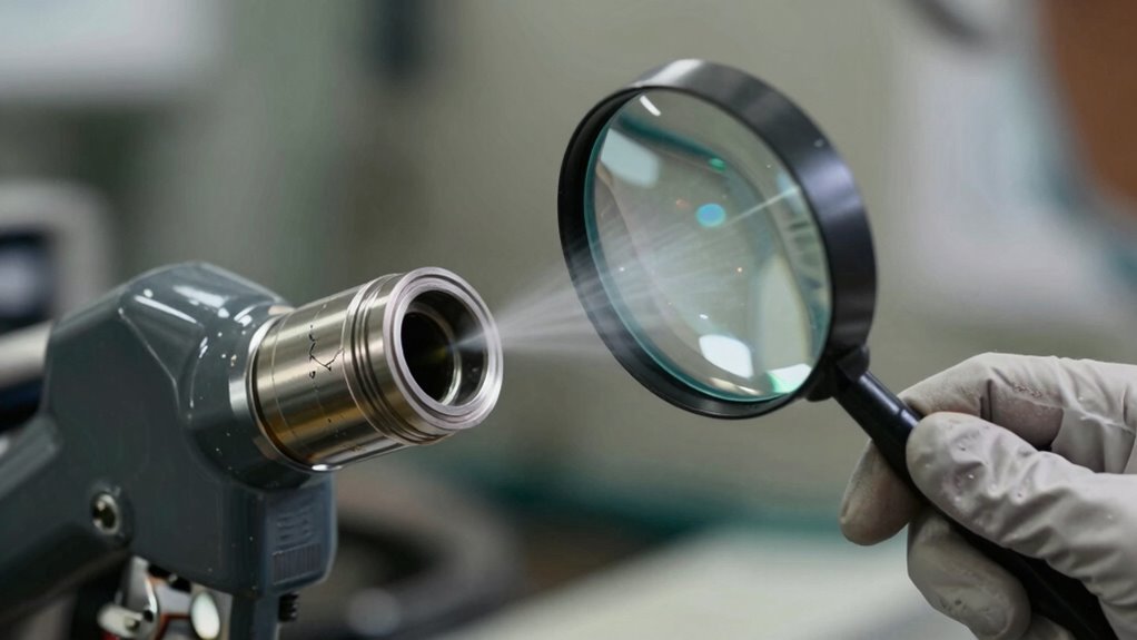 ensure clean aligned nozzles