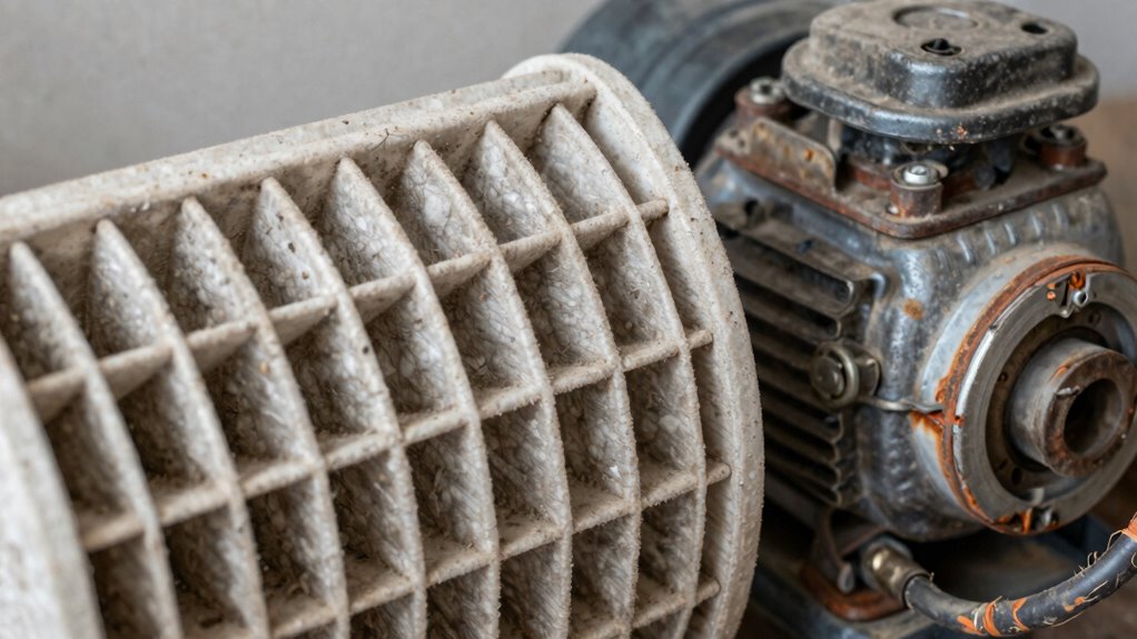 filter dirt causes pump failure