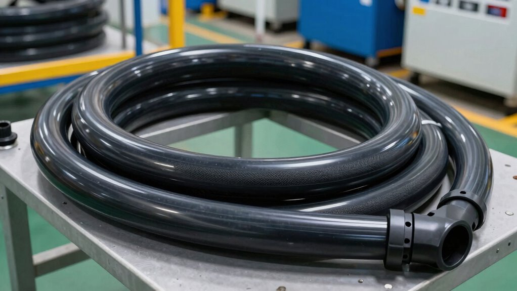 flexible pressure controlled long hose