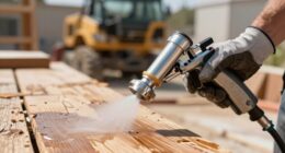 handheld airless in action