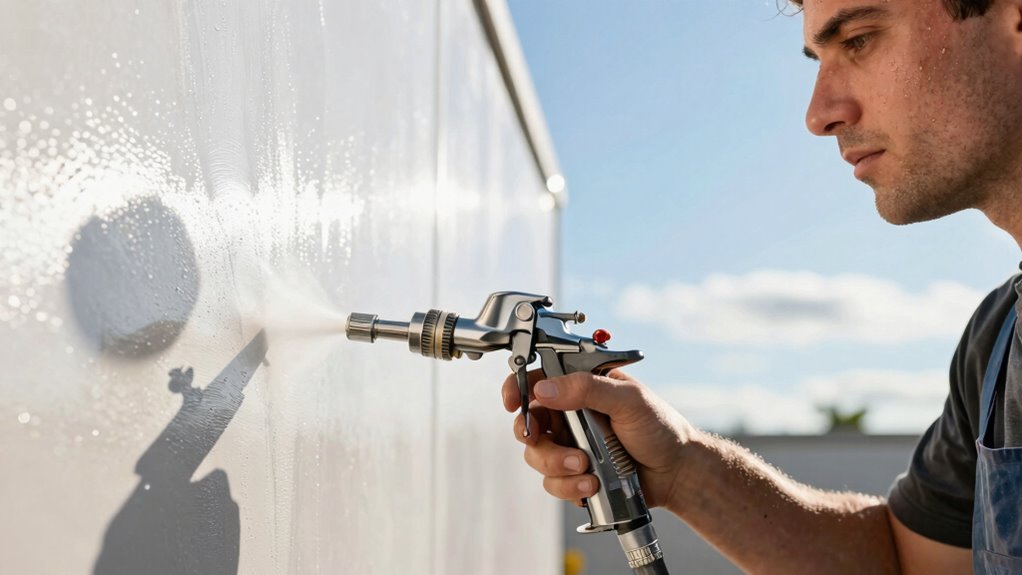 hot weather spray precautions