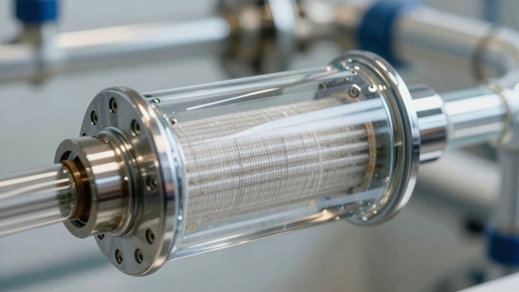 inline filters ensure system efficiency