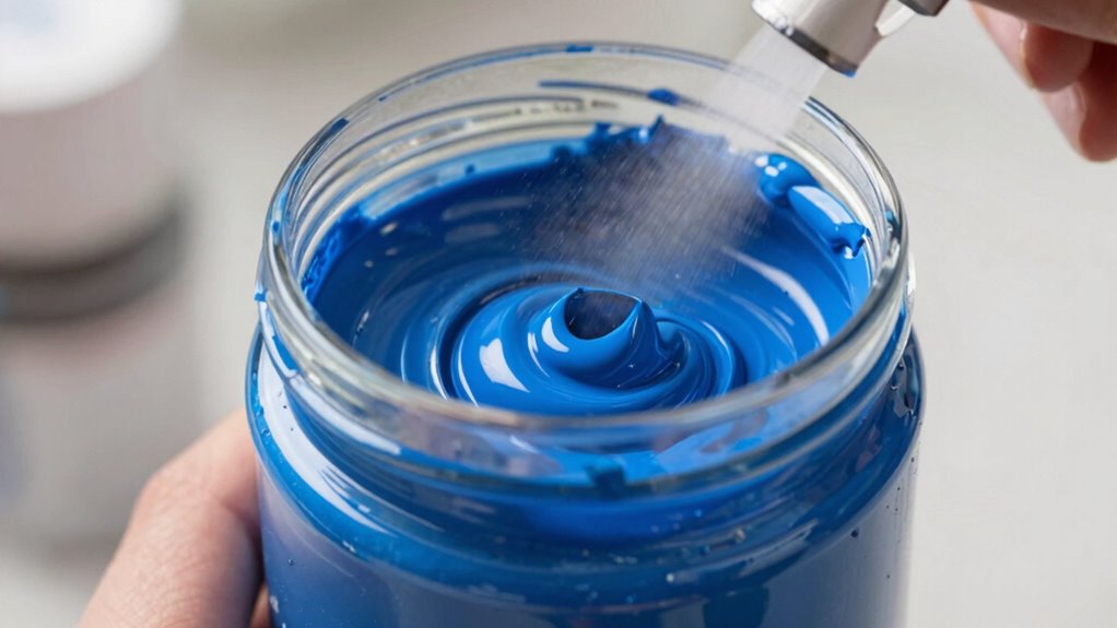 optimizing paint spray consistency