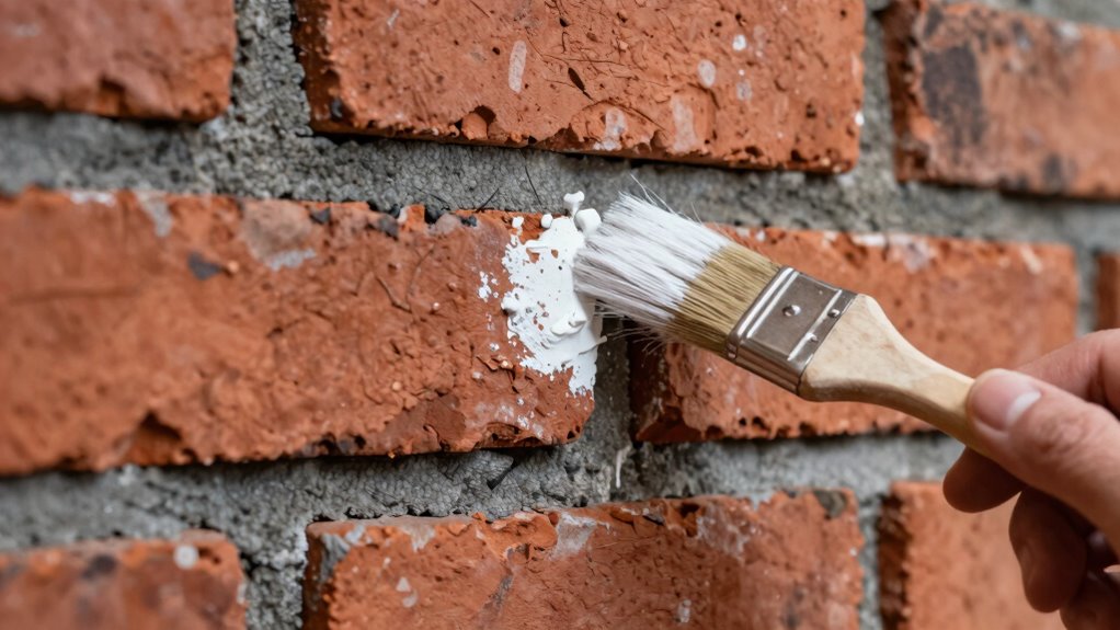 painting brick and masonry