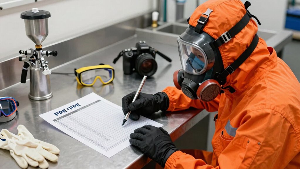 pre job ppe safety inspection