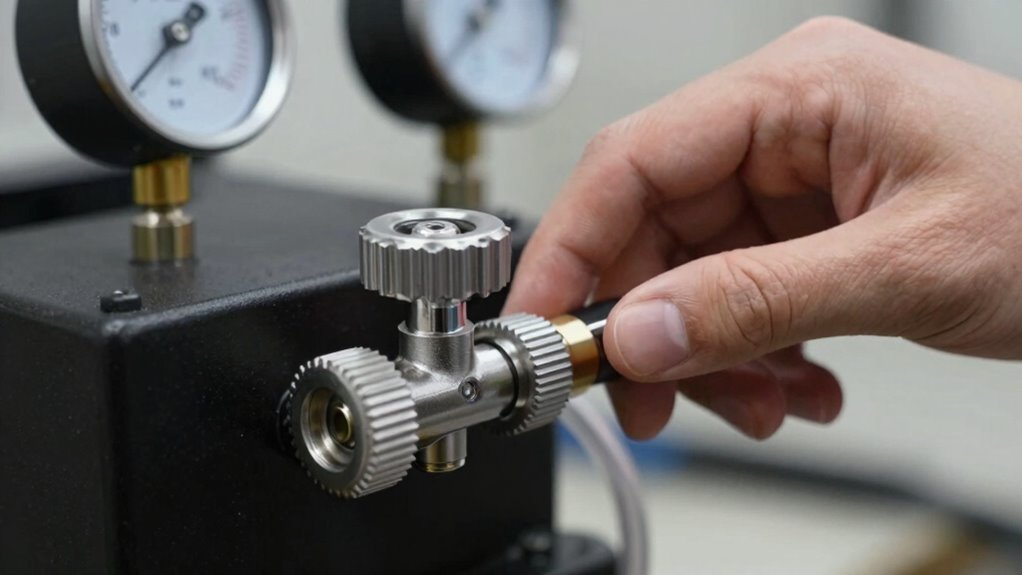 precise gradual pressure calibration