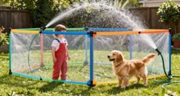 prevent access to spray area