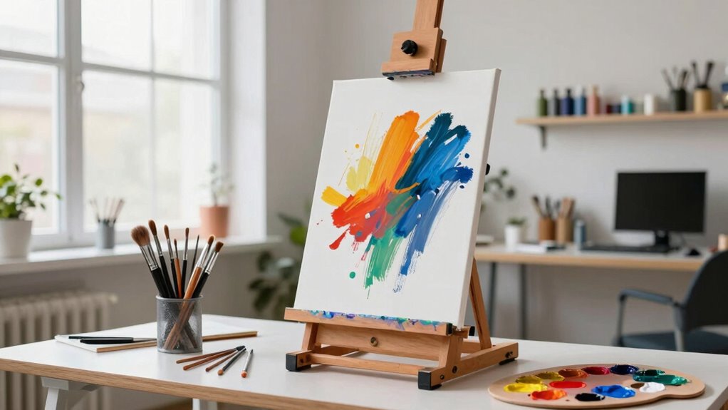 professional organized creative space