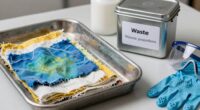 proper disposal of solvent rags