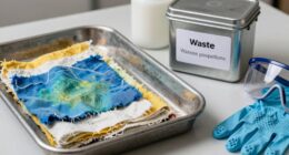 proper disposal of solvent rags