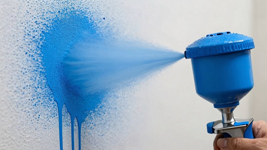 proper spray angle technique