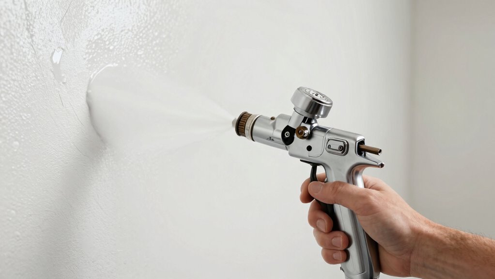 proper spray technique and viscosity