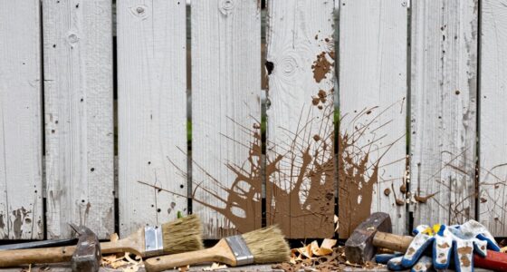 quick fences messy cleanup