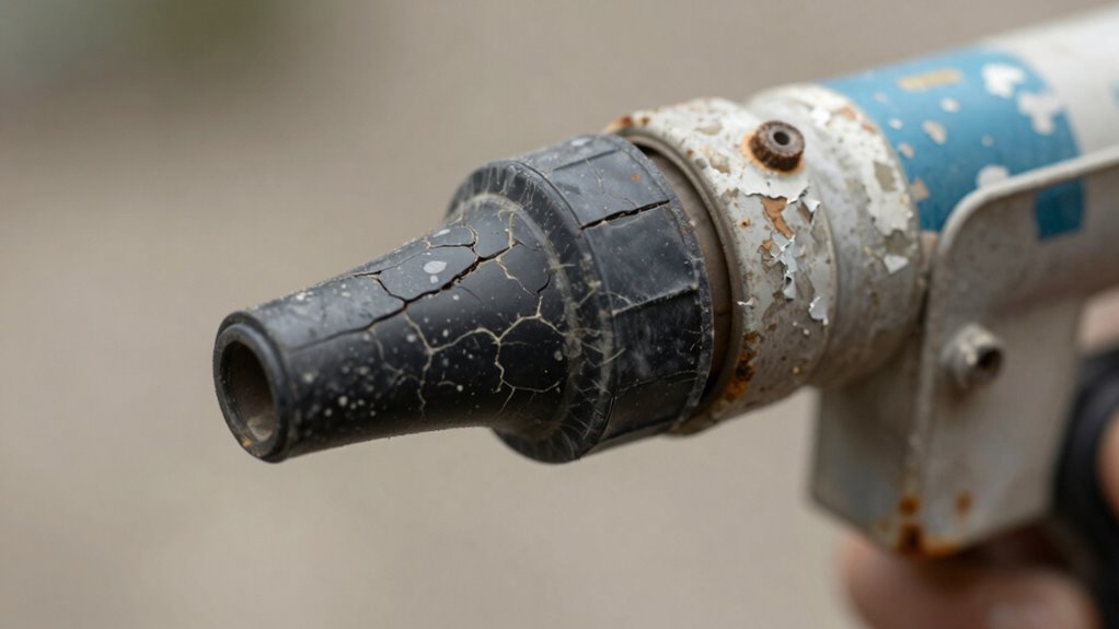 replace sprayer parts first