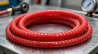 smaller hose better choice