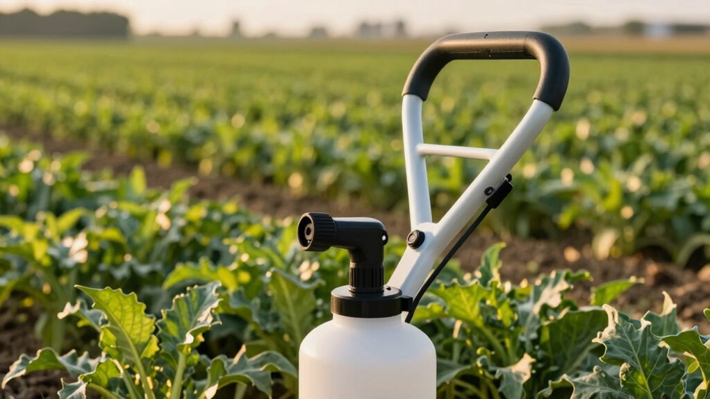 smaller sprayer greater efficiency