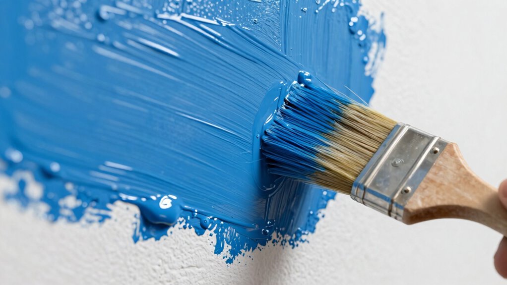 smooth brush stroke technique